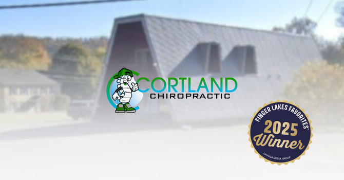 Cortland Chiropractic Named Finger Lakes Favorite Chiropractor GOLD 2025 image